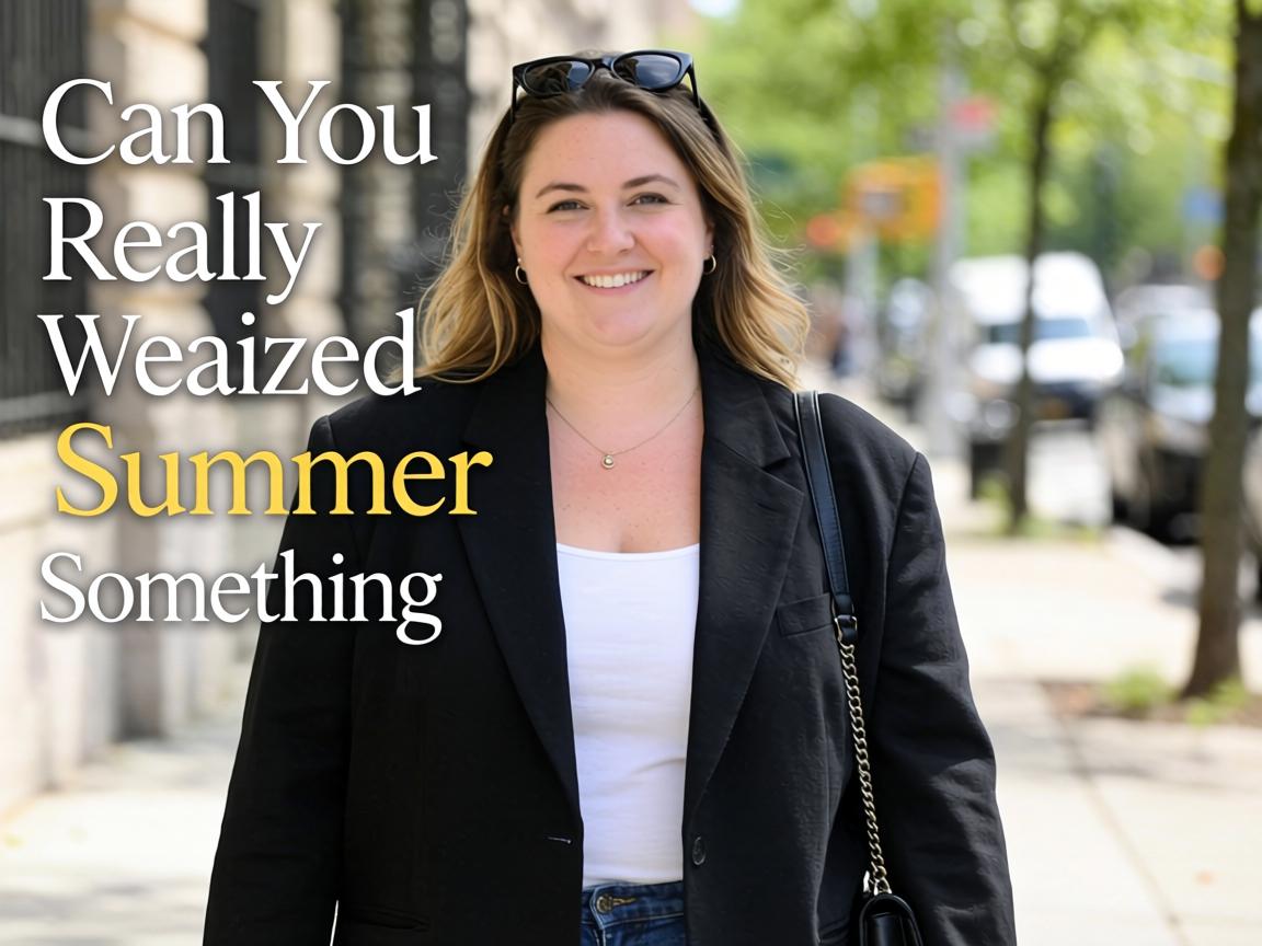 Can You Really Wear Oversized Blazers in Summer Without Looking Like You’re Hiding Something