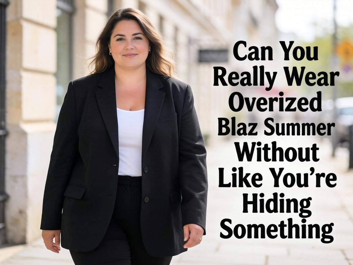 Can You Really Wear Oversized Blazers in Summer Without Looking Like You’re Hiding Something