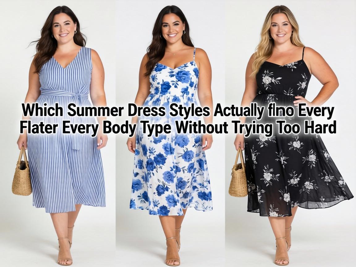 Which Summer Dress Styles Actually Flatter Every Body Type Without Trying Too Hard