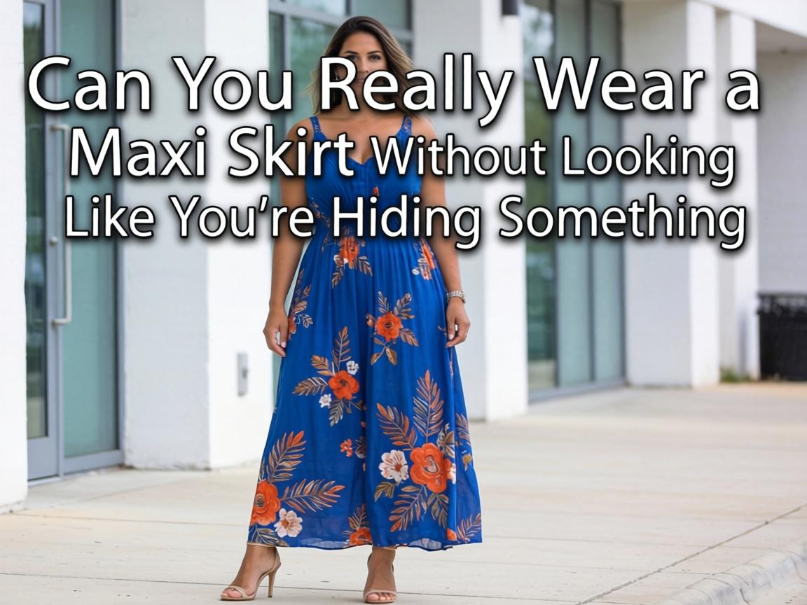 Can You Really Wear a Maxi Skirt Without Looking Like You're Hiding Something