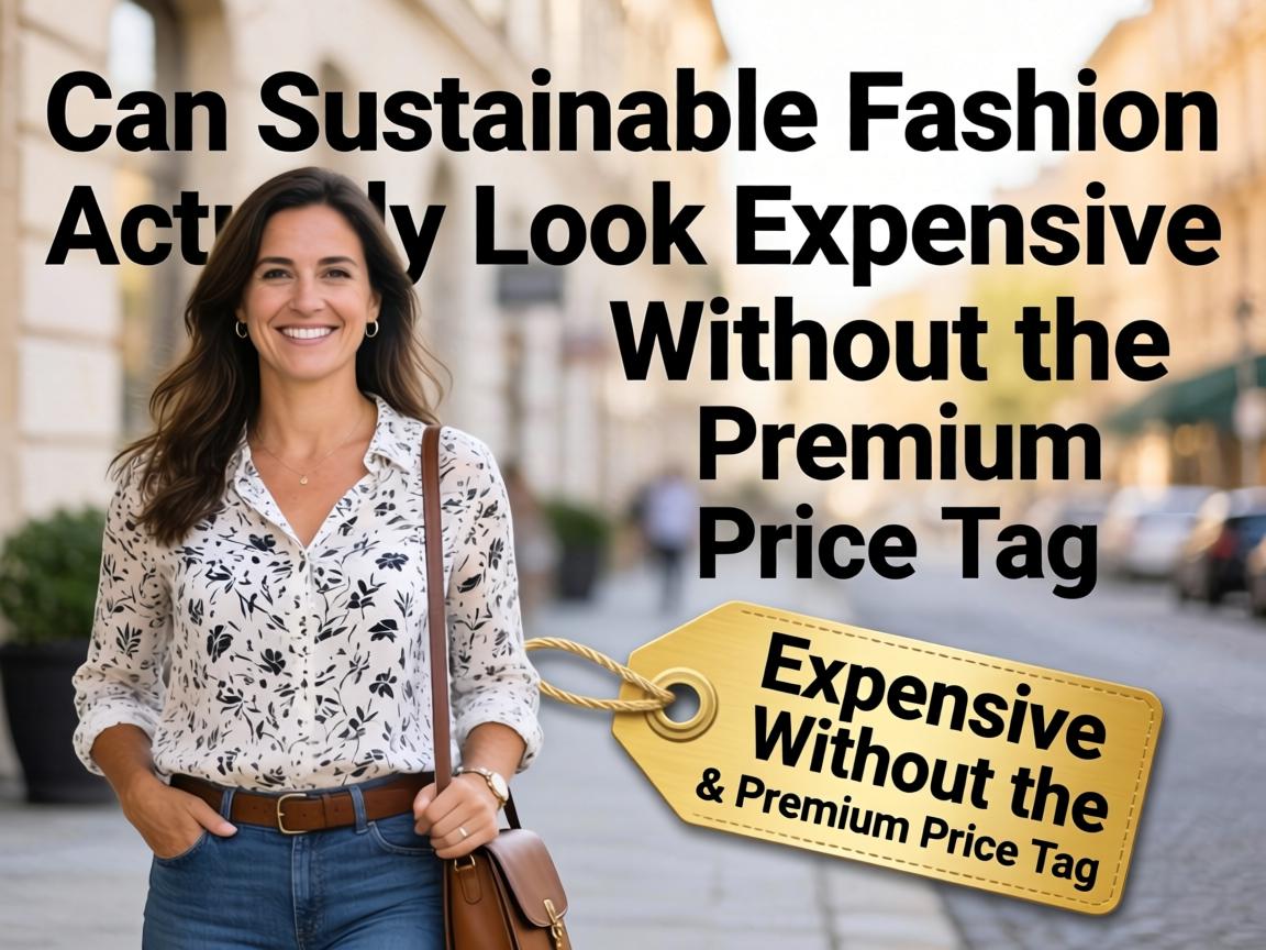 Can Sustainable Fashion Actually Look Expensive Without the Premium Price Tag