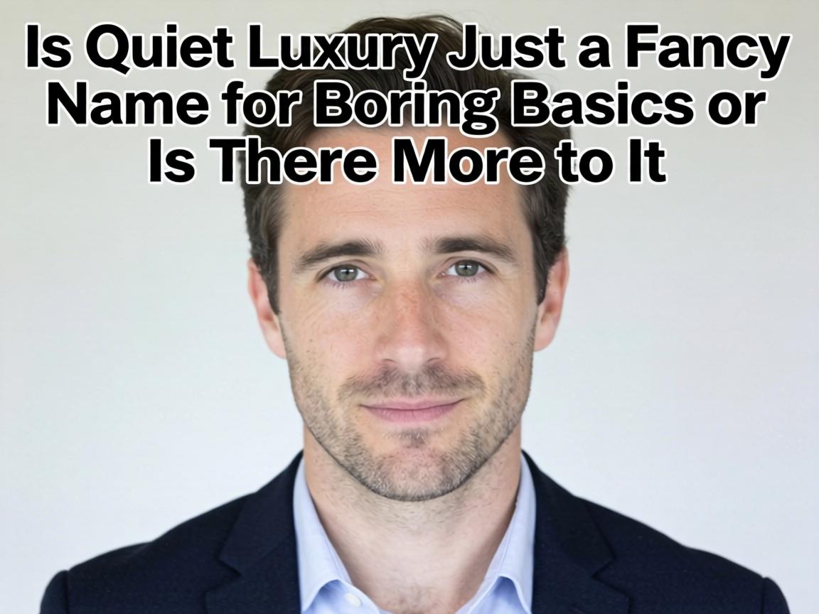Is Quiet Luxury Just a Fancy Name for Boring Basics or Is There More to It