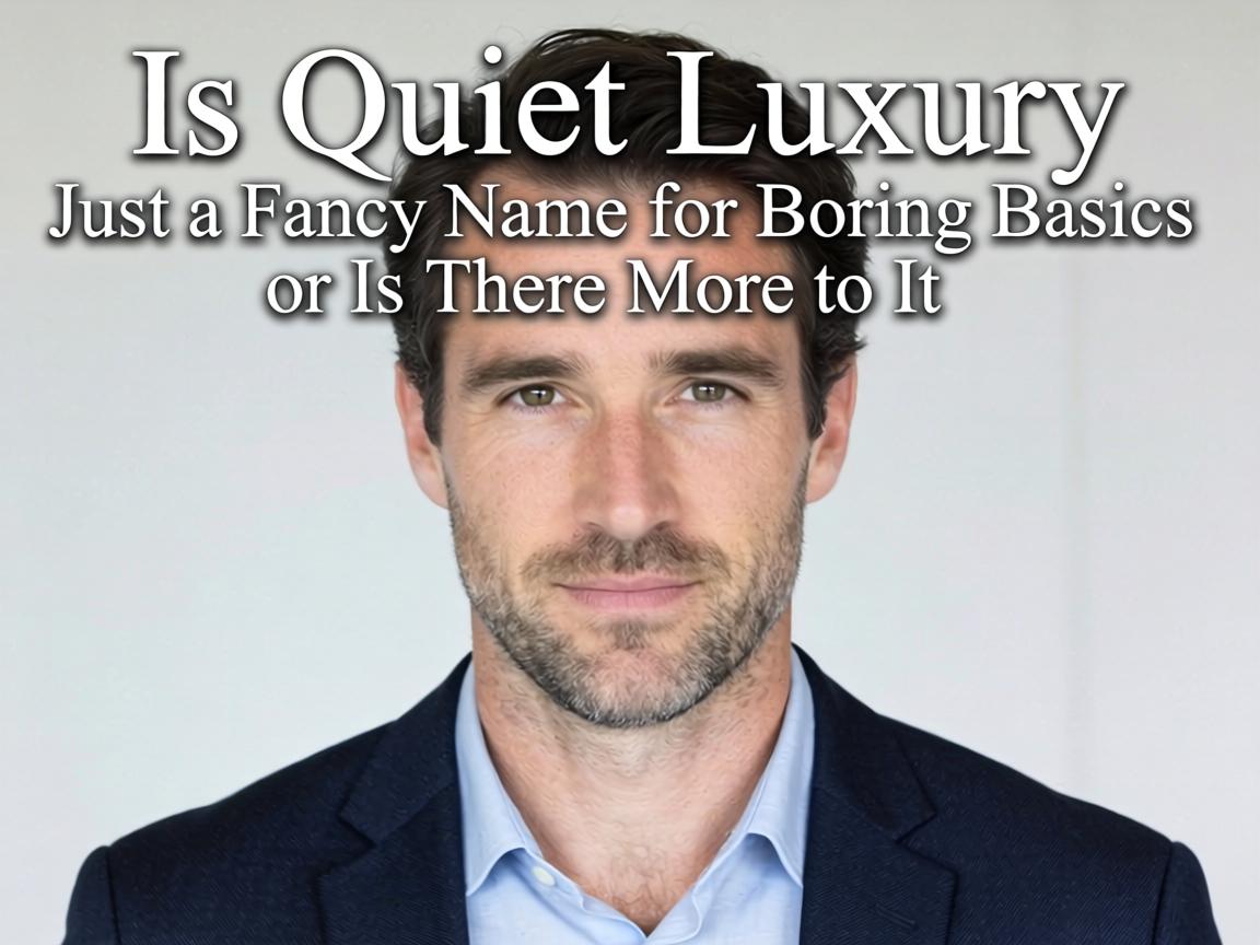 Is Quiet Luxury Just a Fancy Name for Boring Basics or Is There More to It