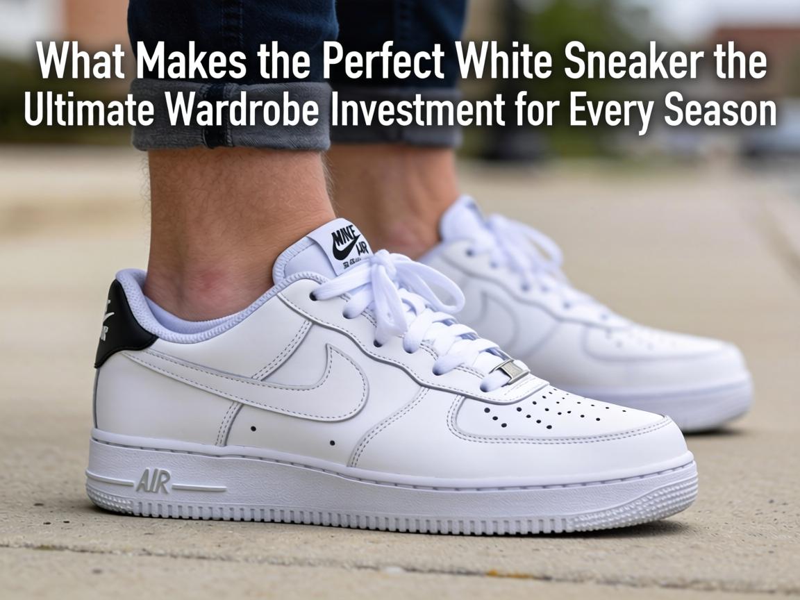 What Makes the Perfect White Sneaker the Ultimate Wardrobe Investment for Every Season