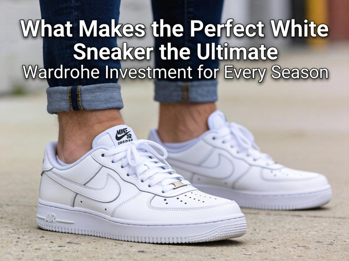 What Makes the Perfect White Sneaker the Ultimate Wardrobe Investment for Every Season
