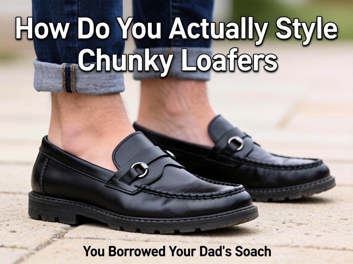 How Do You Actually Style Chunky Loafers Without Looking Like You Borrowed Your Dad's Shoes