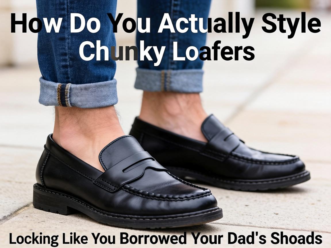 How Do You Actually Style Chunky Loafers Without Looking Like You Borrowed Your Dad's Shoes