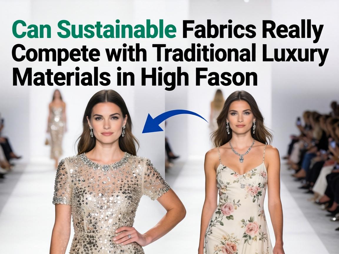 Can Sustainable Fabrics Really Compete with Traditional Luxury Materials in High Fashion