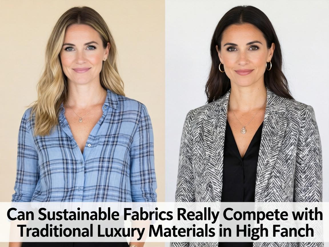 Can Sustainable Fabrics Really Compete with Traditional Luxury Materials in High Fashion
