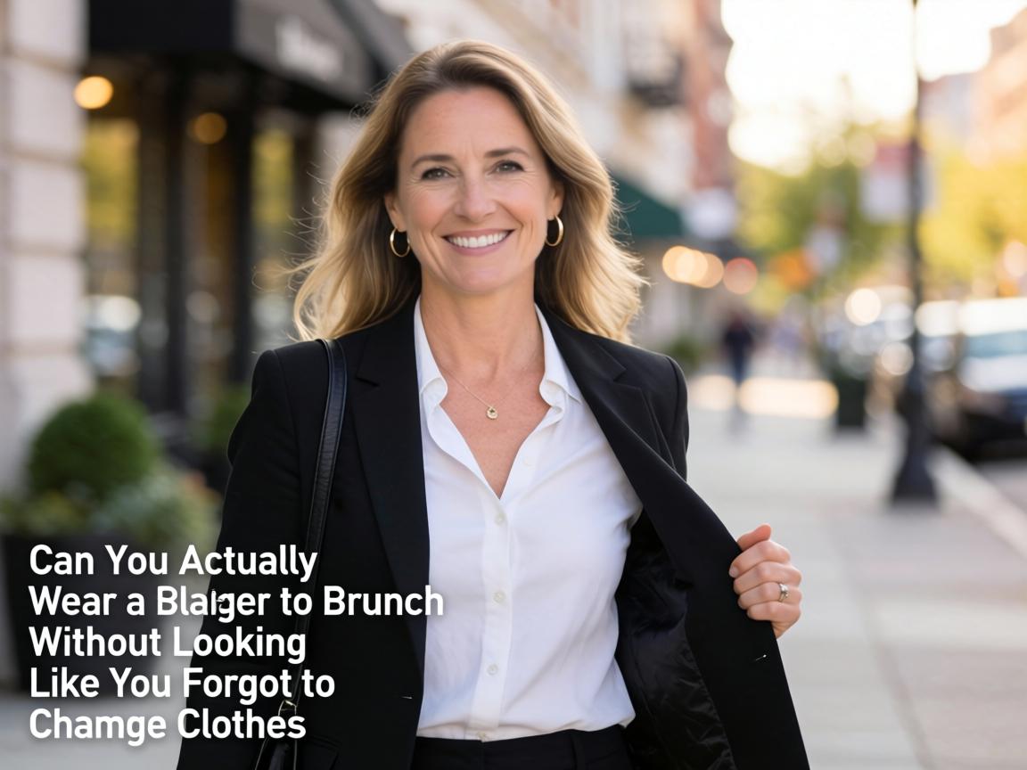 Can You Actually Wear a Blazer to Brunch Without Looking Like You Forgot to Change Clothes