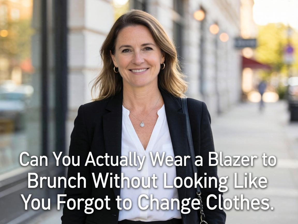 Can You Actually Wear a Blazer to Brunch Without Looking Like You Forgot to Change Clothes