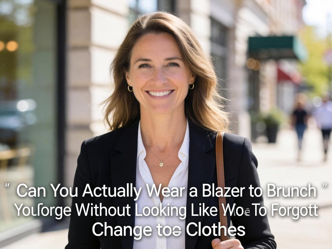 Can You Actually Wear a Blazer to Brunch Without Looking Like You Forgot to Change Clothes