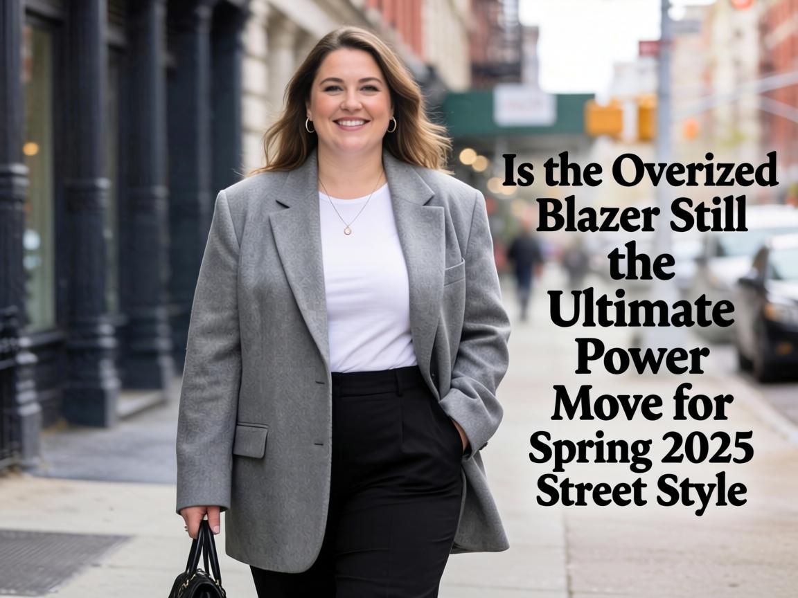 Is the Oversized Blazer Still the Ultimate Power Move for Spring 2025 Street Style