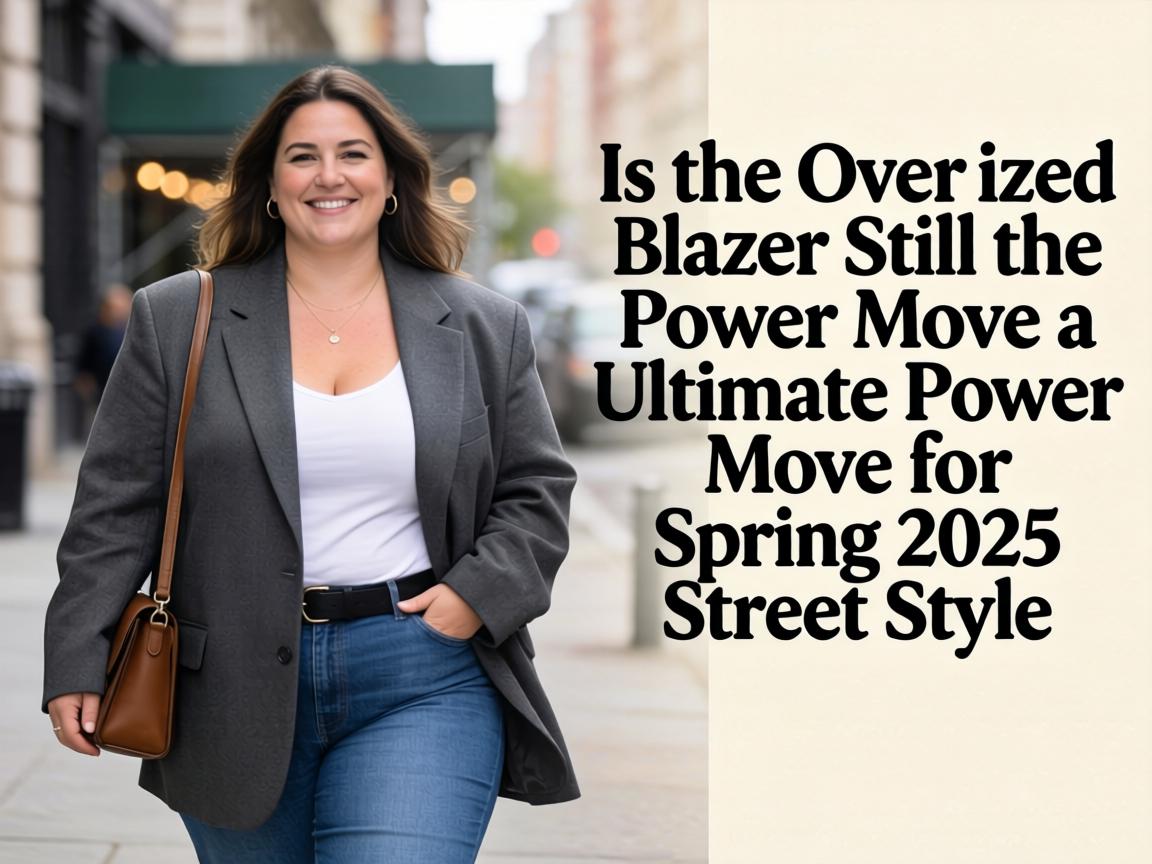 Is the Oversized Blazer Still the Ultimate Power Move for Spring 2025 Street Style
