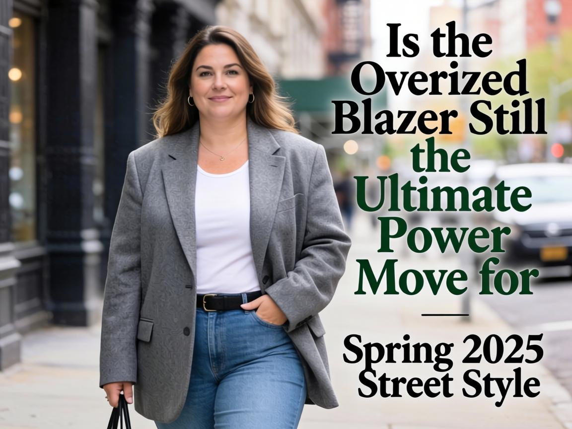 Is the Oversized Blazer Still the Ultimate Power Move for Spring 2025 Street Style