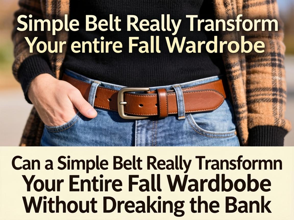 Can a Simple Belt Really Transform Your Entire Fall Wardrobe Without Breaking the Bank