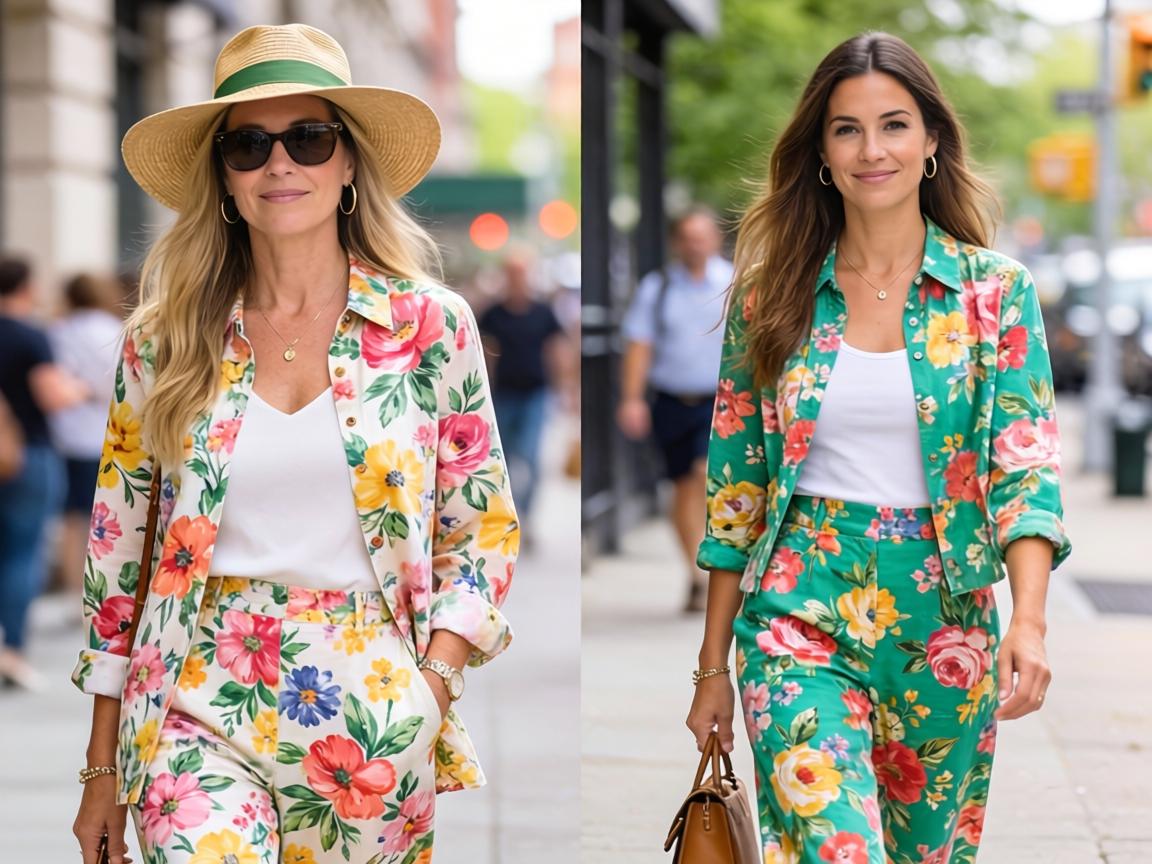 Why Are Everyone's Spring Outfits Suddenly Covered in These Unexpected Floral Prints