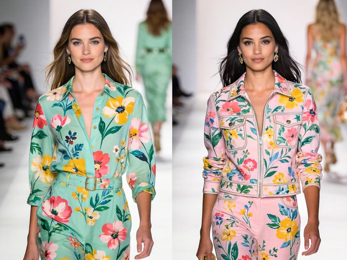 Why Are Everyone's Spring Outfits Suddenly Covered in These Unexpected Floral Prints