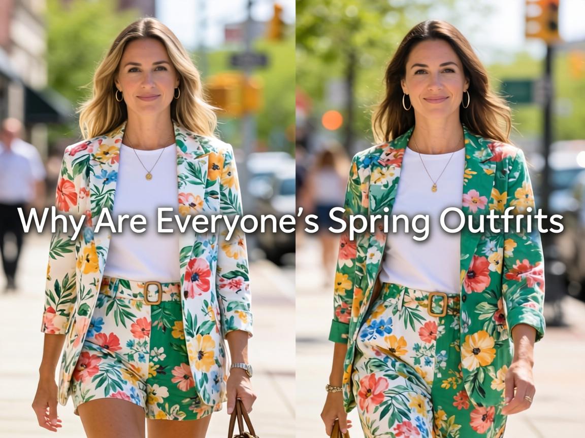 Why Are Everyone's Spring Outfits Suddenly Covered in These Unexpected Floral Prints