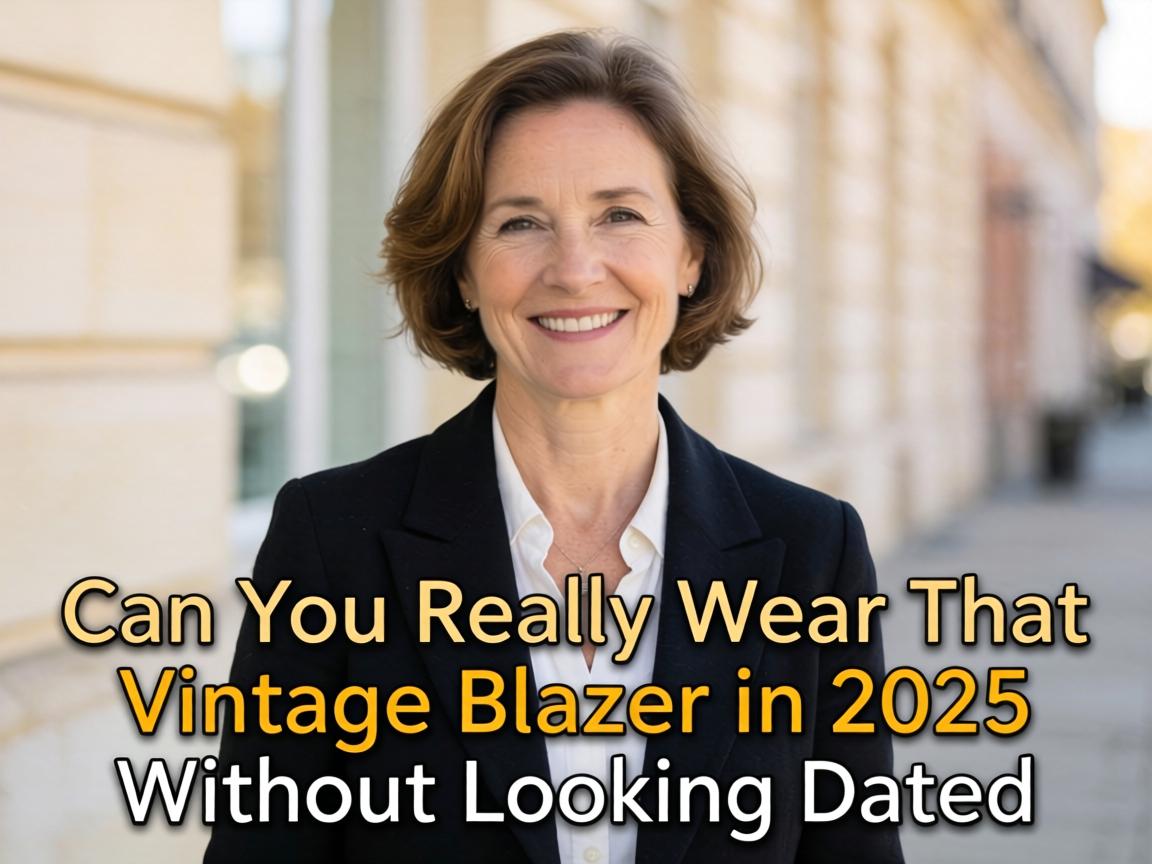 Can You Really Wear That Vintage Blazer in 2025 Without Looking Dated