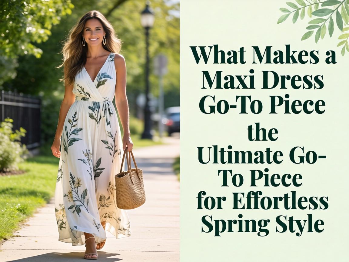 What Makes a Maxi Dress the Ultimate Go-To Piece for Effortless Spring Style