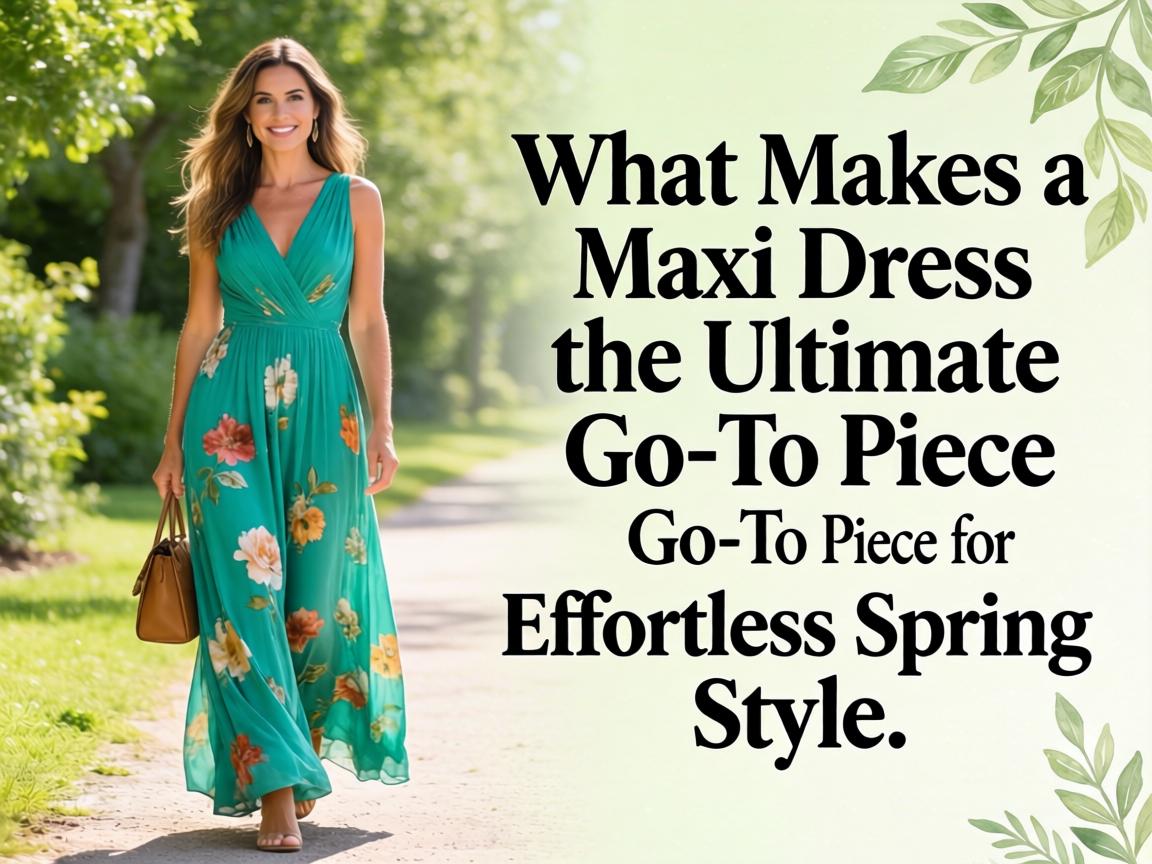 What Makes a Maxi Dress the Ultimate Go-To Piece for Effortless Spring Style