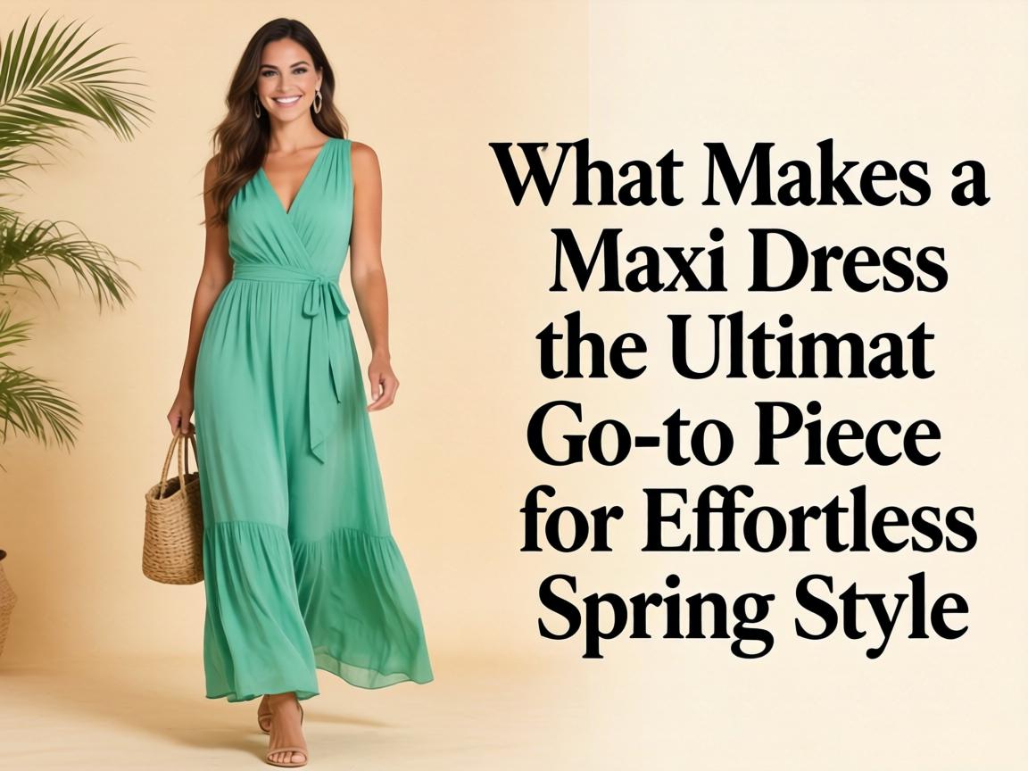 What Makes a Maxi Dress the Ultimate Go-To Piece for Effortless Spring Style