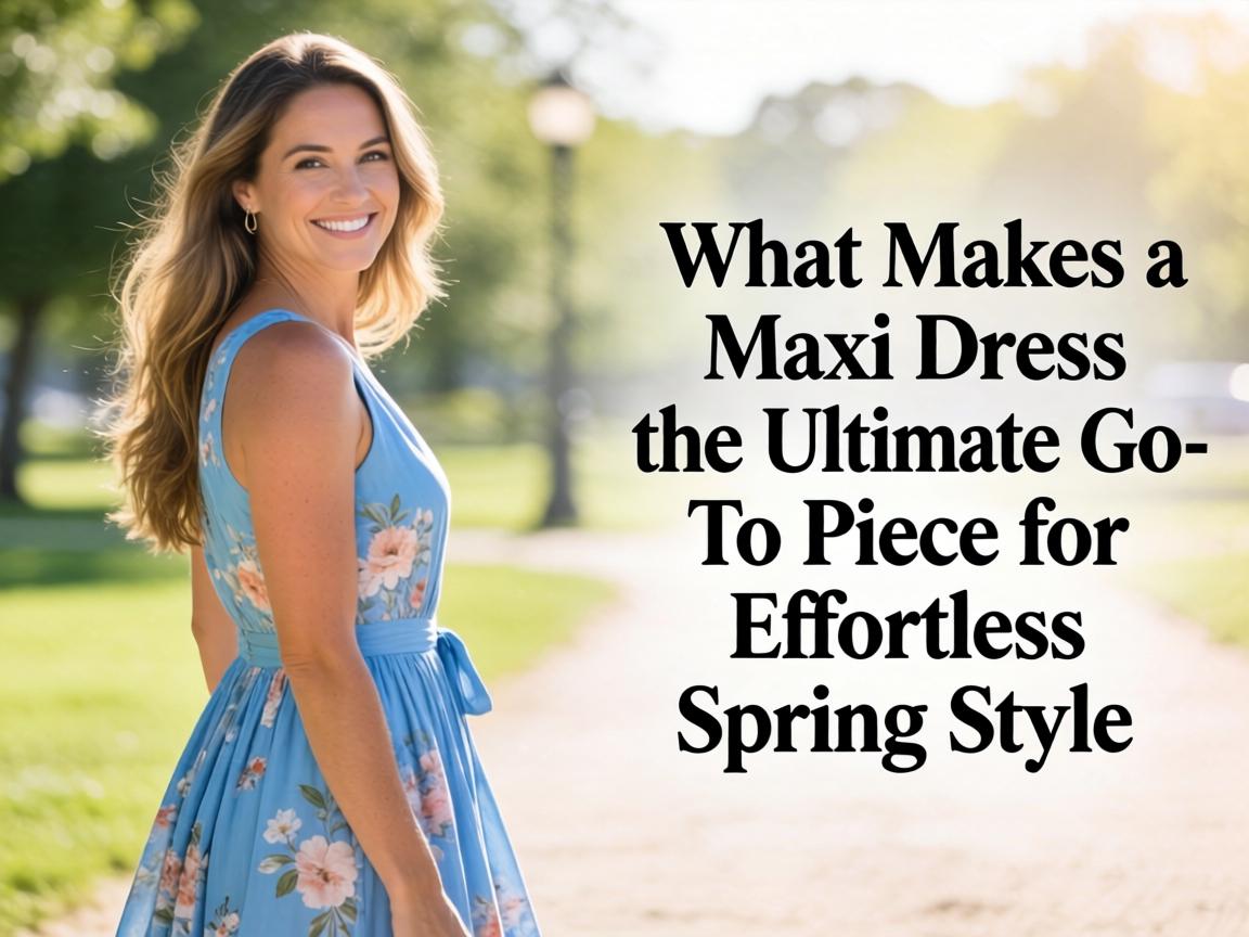 What Makes a Maxi Dress the Ultimate Go-To Piece for Effortless Spring Style