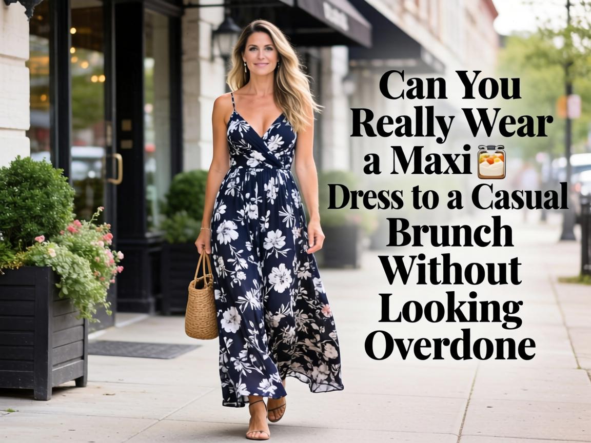 Can You Really Wear a Maxi Dress to a Casual Brunch Without Looking Overdone