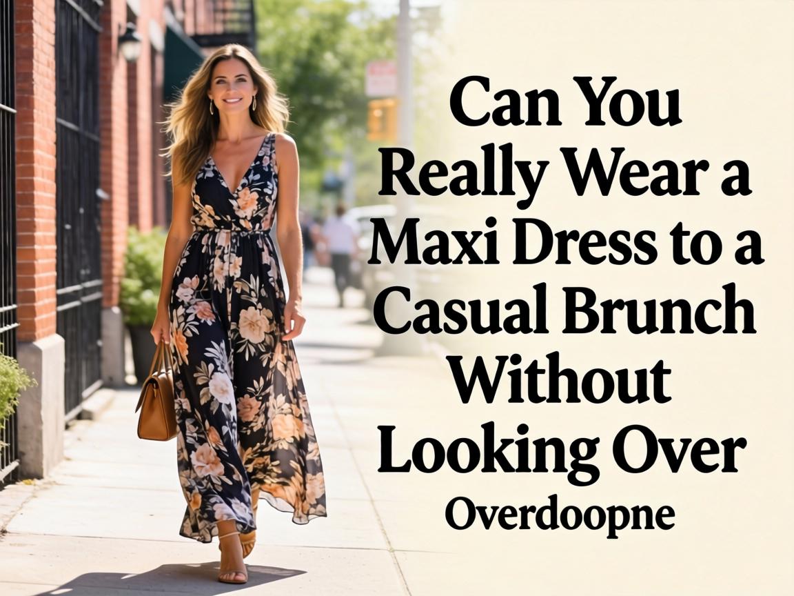 Can You Really Wear a Maxi Dress to a Casual Brunch Without Looking Overdone