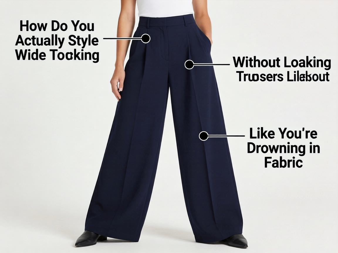 How Do You Actually Style Wide-Leg Trousers Without Looking Like You're Drowning in Fabric