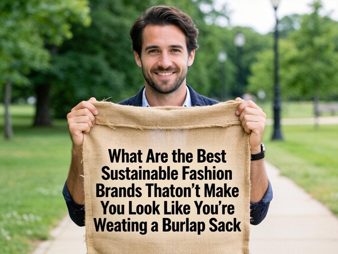 What Are the Best Sustainable Fashion Brands That Won't Make You Look Like You're Wearing a Burlap Sack
