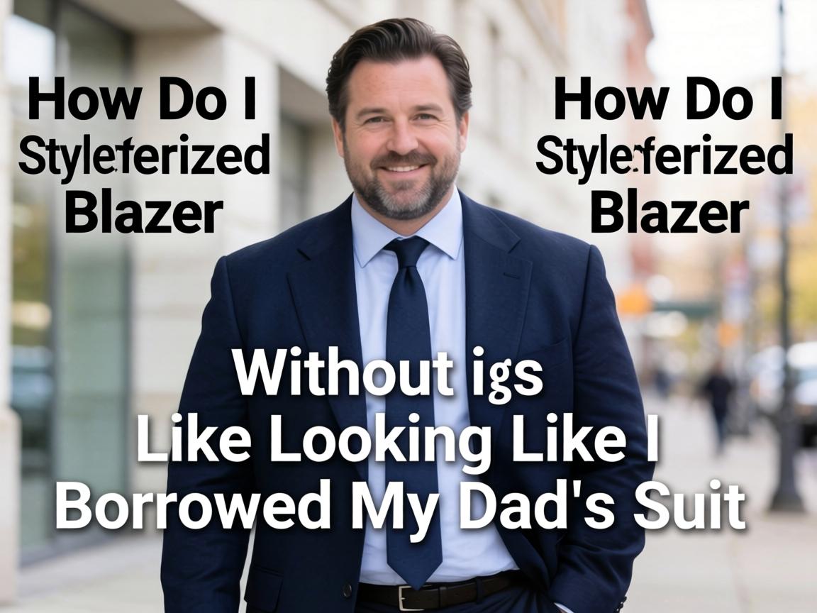 How Do I Style Oversized Blazers Without Looking Like I Borrowed My Dad's Suit