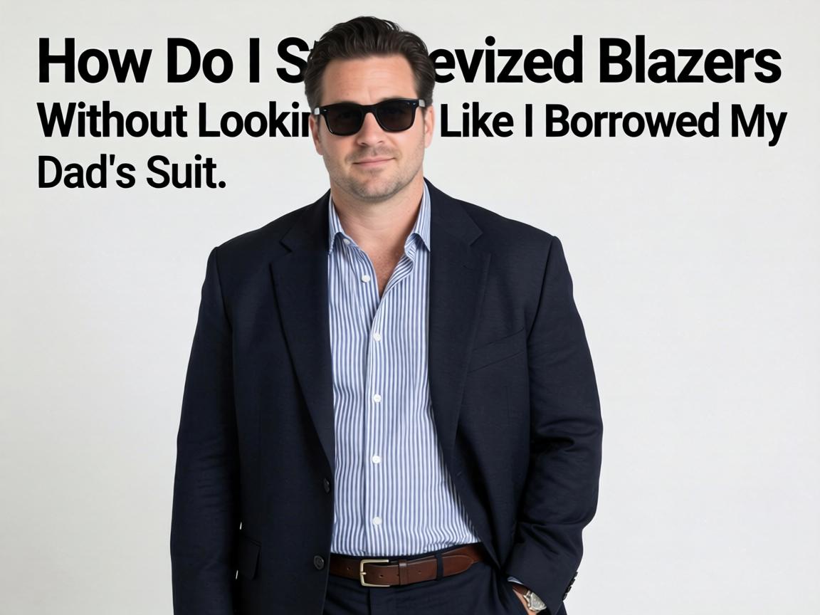 How Do I Style Oversized Blazers Without Looking Like I Borrowed My Dad's Suit