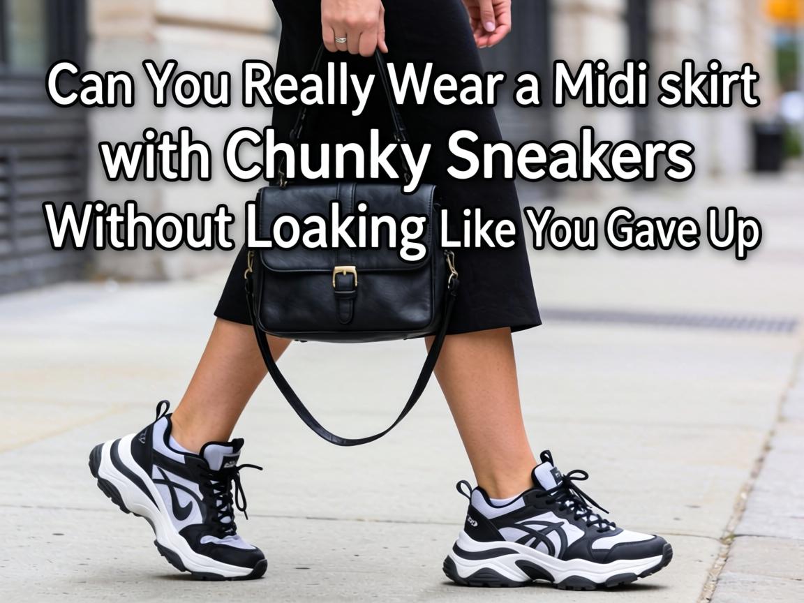 Can You Really Wear a Midi Skirt with Chunky Sneakers Without Looking Like You Gave Up