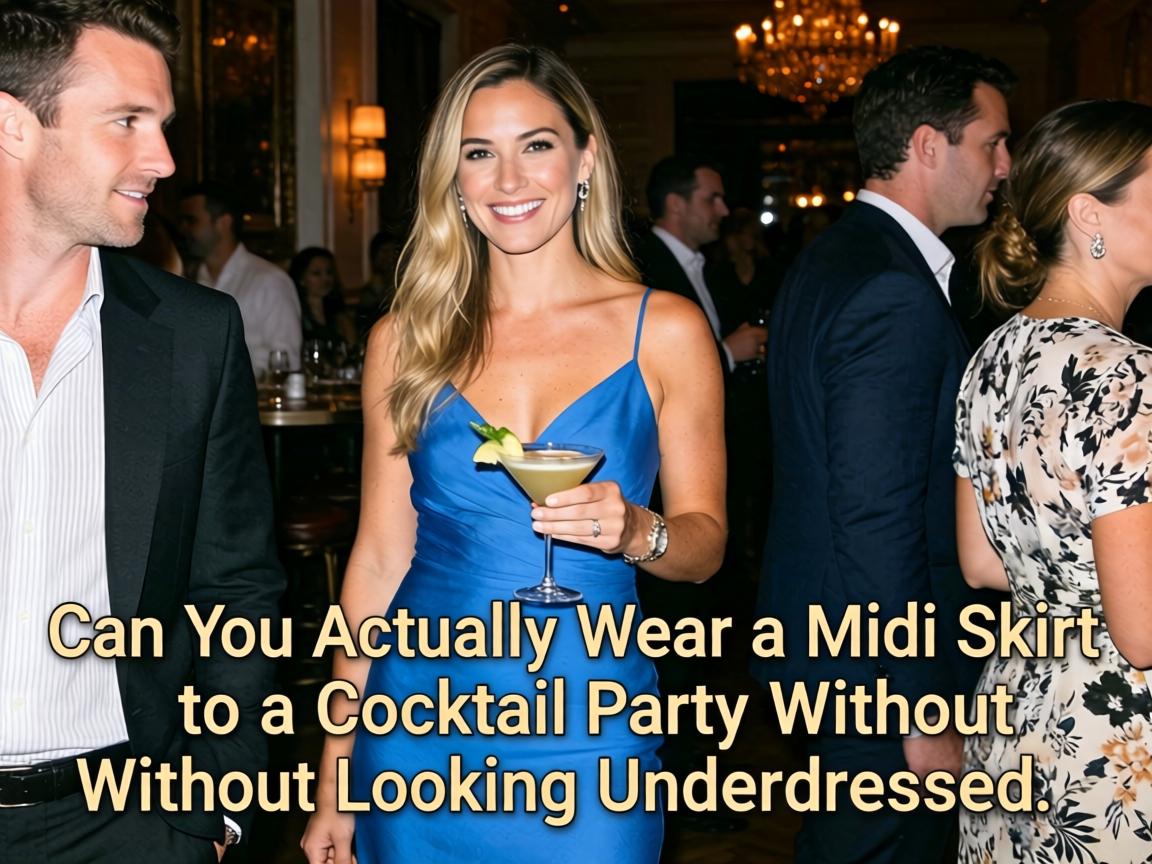Can You Actually Wear a Midi Skirt to a Cocktail Party Without Looking Underdressed