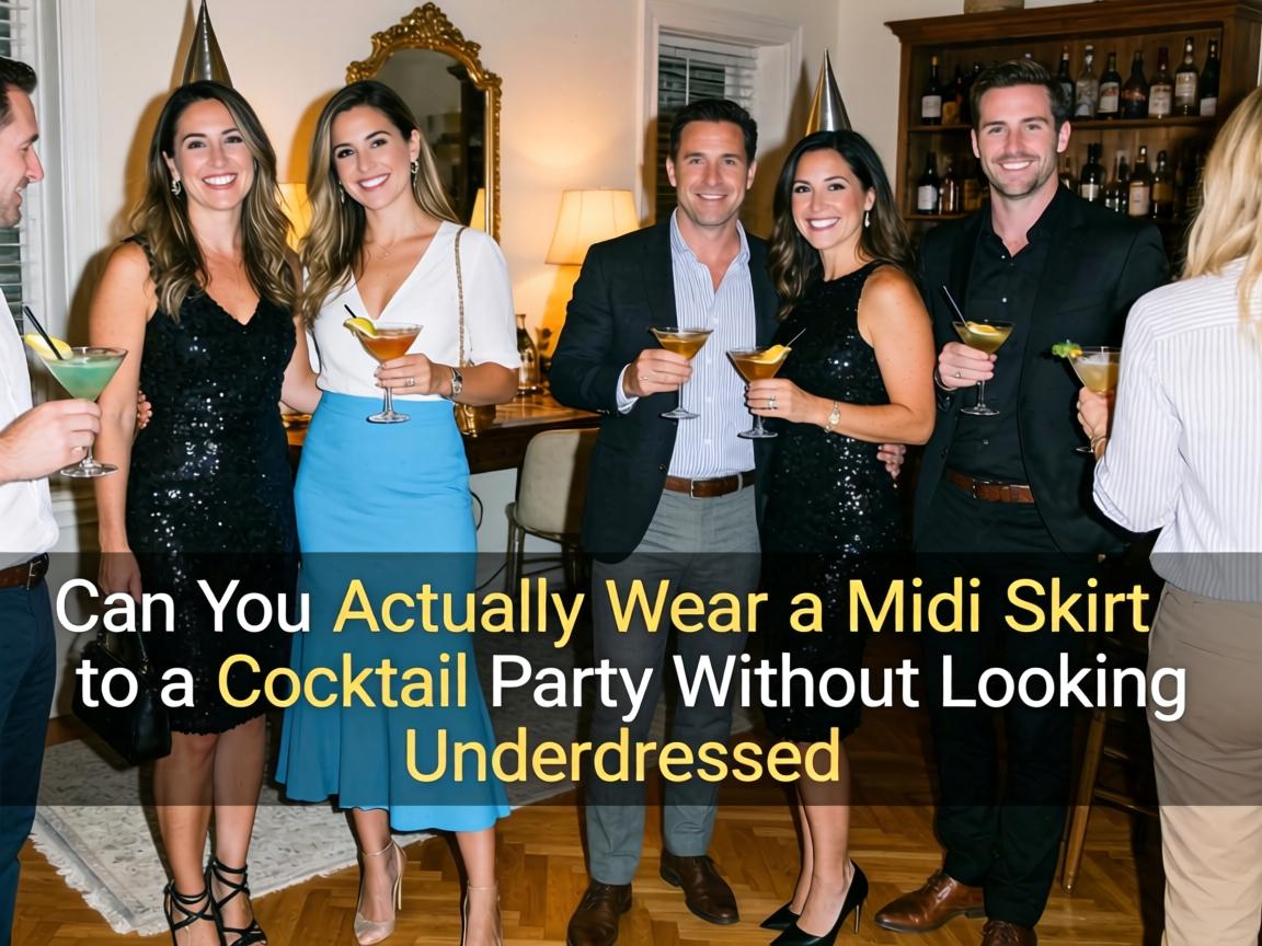 Can You Actually Wear a Midi Skirt to a Cocktail Party Without Looking Underdressed