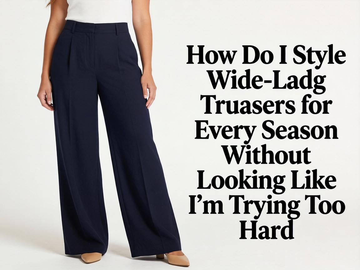 How Do I Style Wide-Leg Trousers for Every Season Without Looking Like I'm Trying Too Hard
