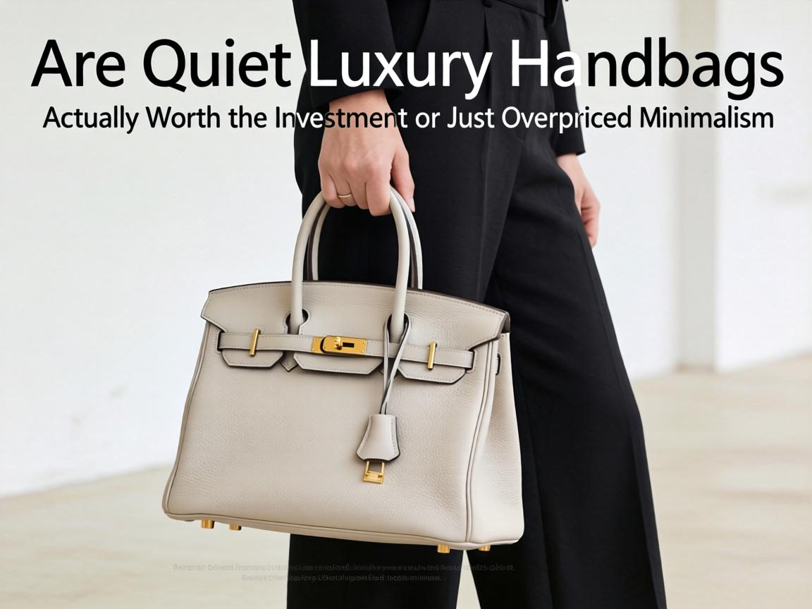 Are Quiet Luxury Handbags Actually Worth the Investment or Just Overpriced Minimalism
