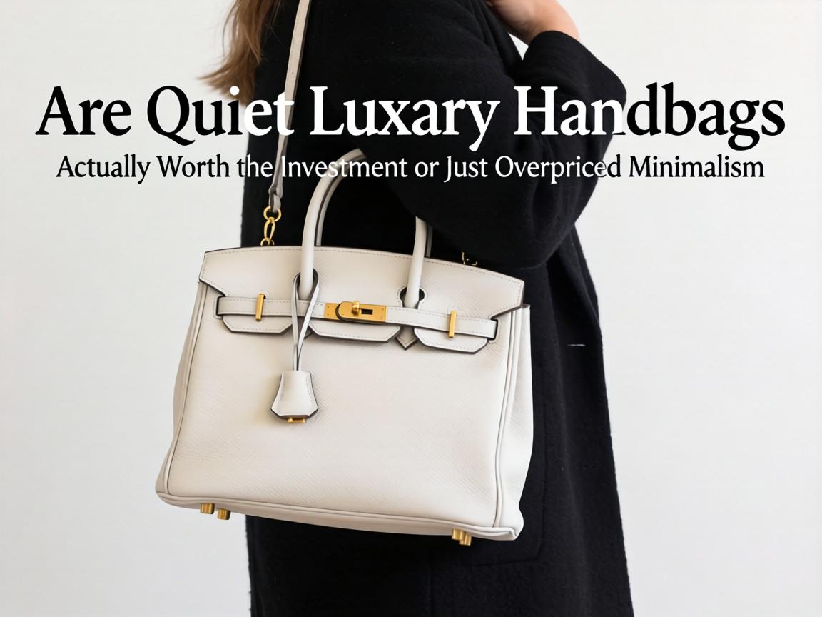 Are Quiet Luxury Handbags Actually Worth the Investment or Just Overpriced Minimalism