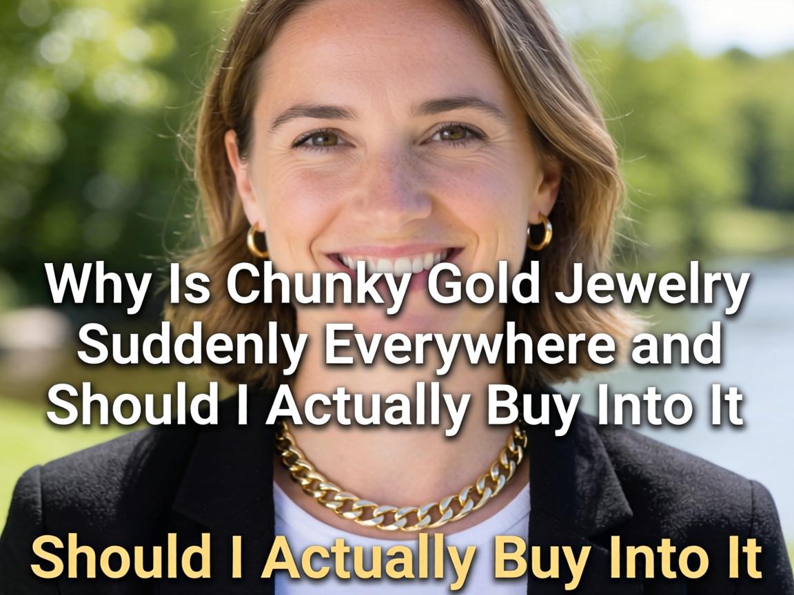 Why Is Chunky Gold Jewelry Suddenly Everywhere and Should I Actually Buy Into It