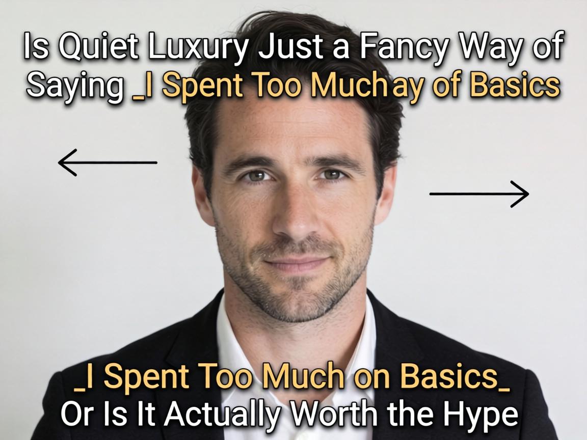 Is Quiet Luxury Just a Fancy Way of Saying _I Spent Too Much on Basics_ or Is It Actually Worth the Hype