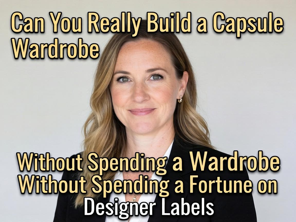 Can You Really Build a Capsule Wardrobe Without Spending a Fortune on Designer Labels