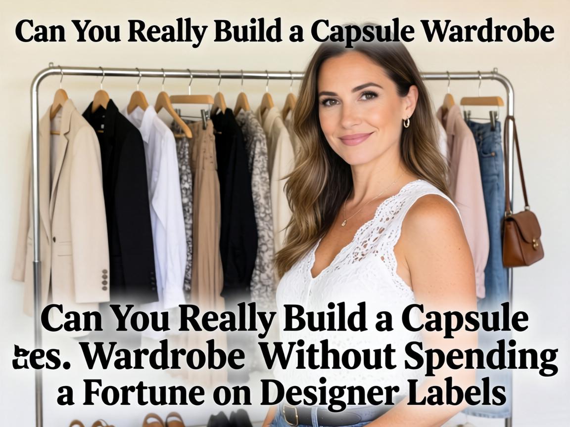 Can You Really Build a Capsule Wardrobe Without Spending a Fortune on Designer Labels