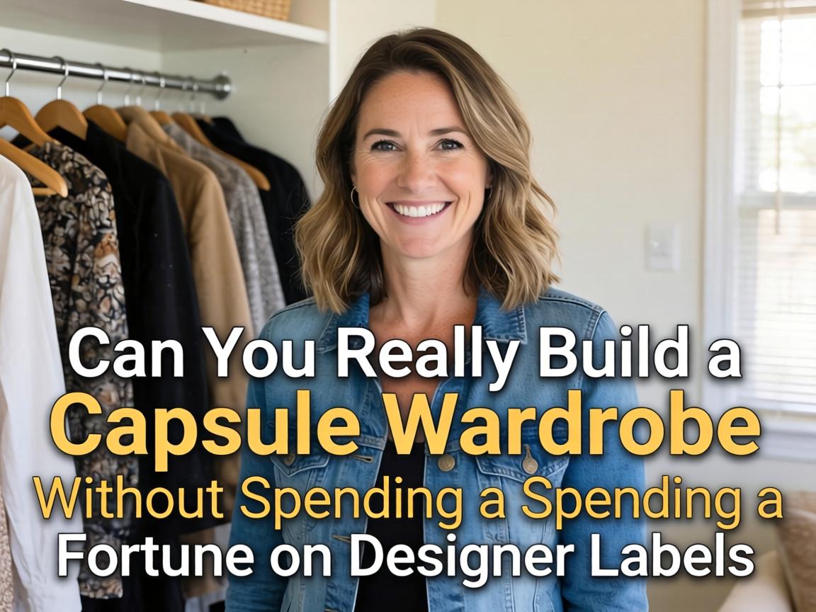 Can You Really Build a Capsule Wardrobe Without Spending a Fortune on Designer Labels