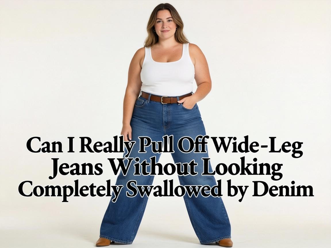 Can I Really Pull Off Wide-Leg Jeans Without Looking Completely Swallowed by Denim