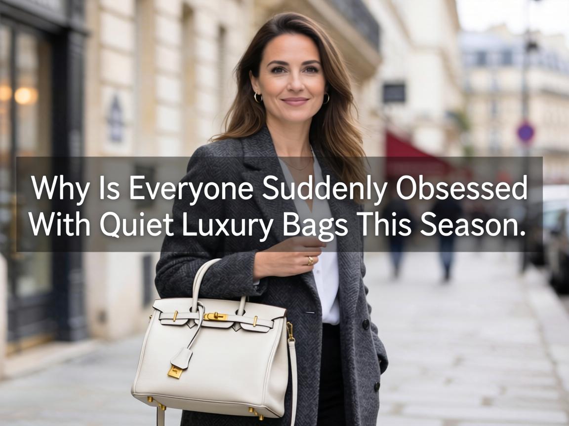 Why Is Everyone Suddenly Obsessed With Quiet Luxury Bags This Season