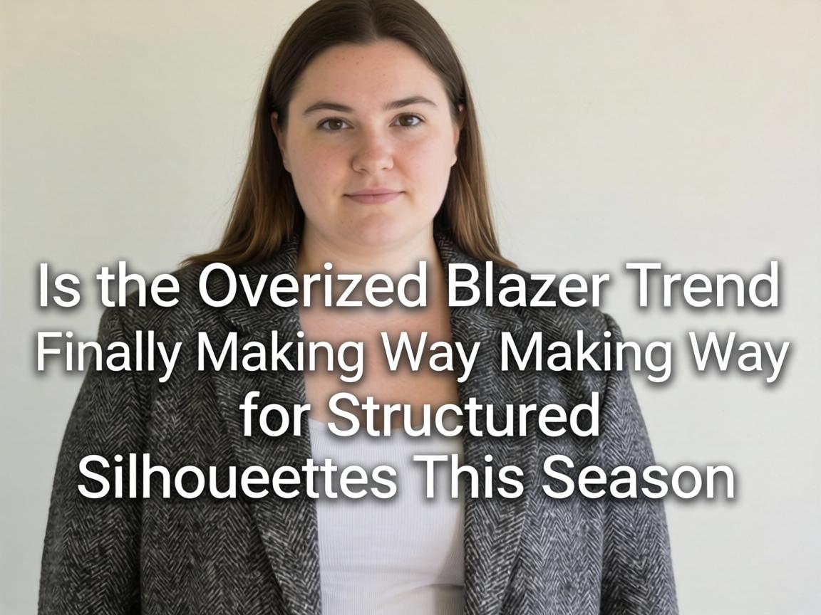 Is the Oversized Blazer Trend Finally Making Way for Structured Silhouettes This Season