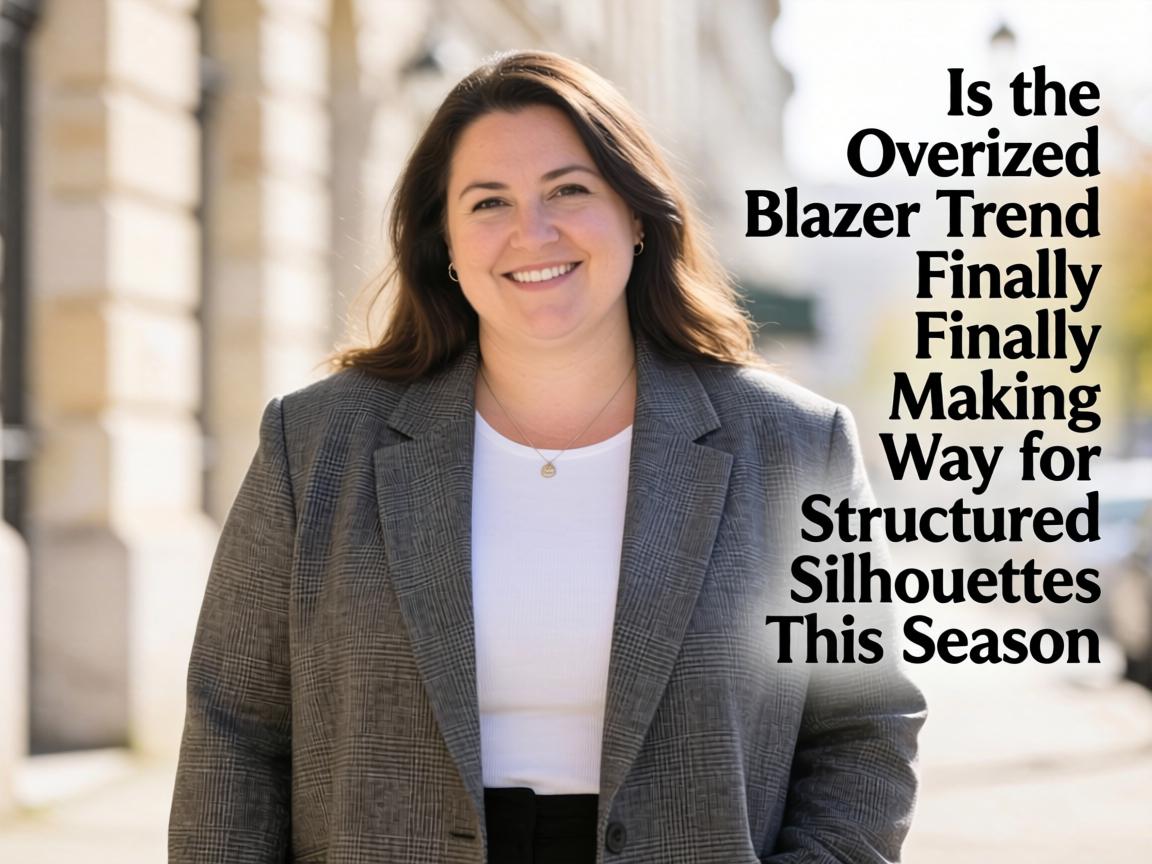 Is the Oversized Blazer Trend Finally Making Way for Structured Silhouettes This Season