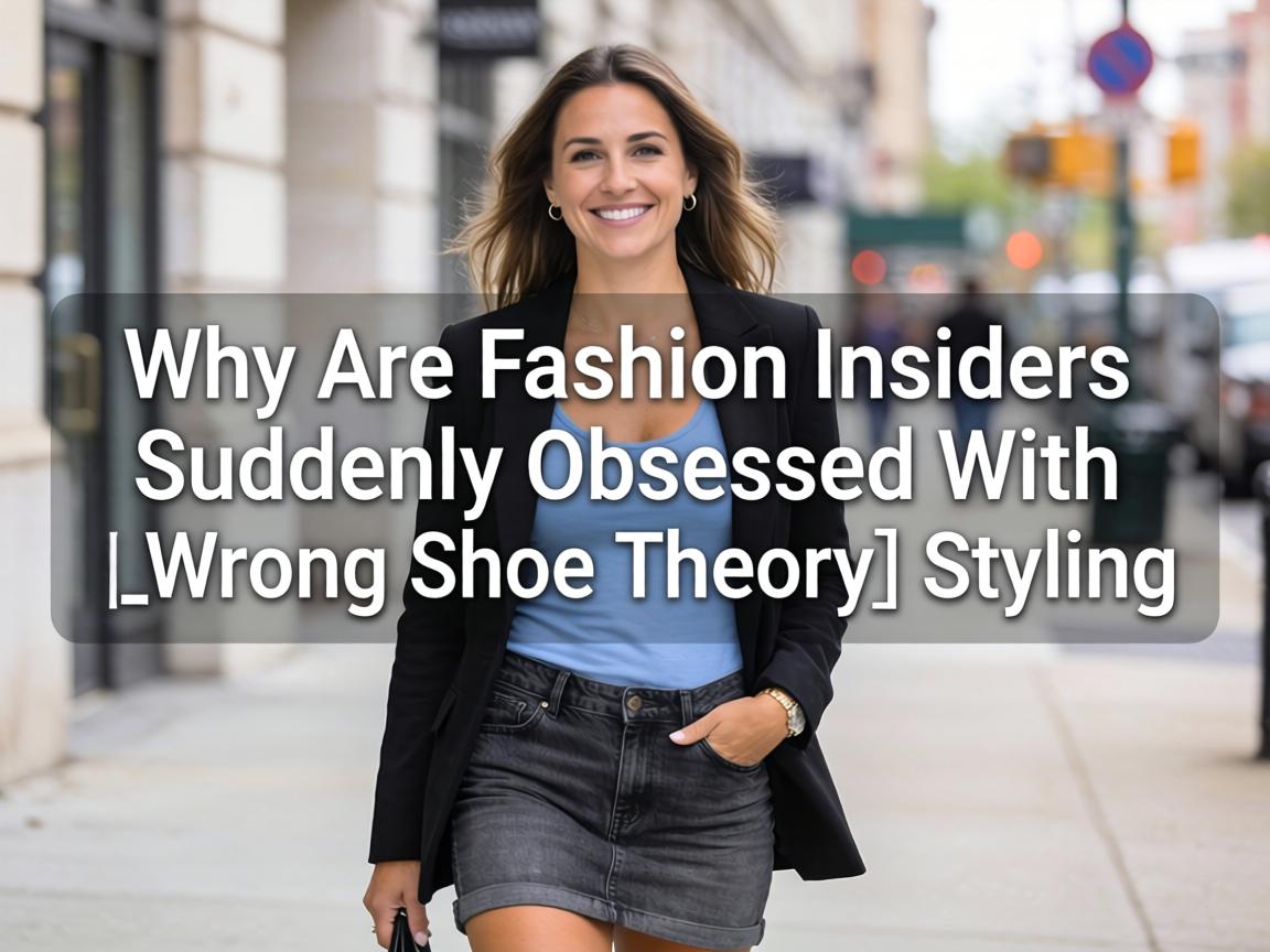 Why Are Fashion Insiders Suddenly Obsessed With _Wrong Shoe Theory_ Styling